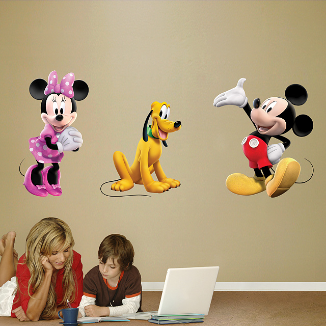 Mickey, Minnie & Pluto - Mickey Mouse - Disney